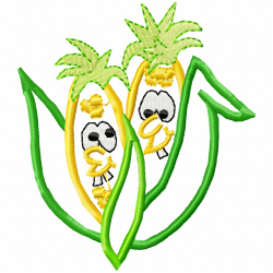 Corn Embroidery Design 5 Corn Embroidery Design 5